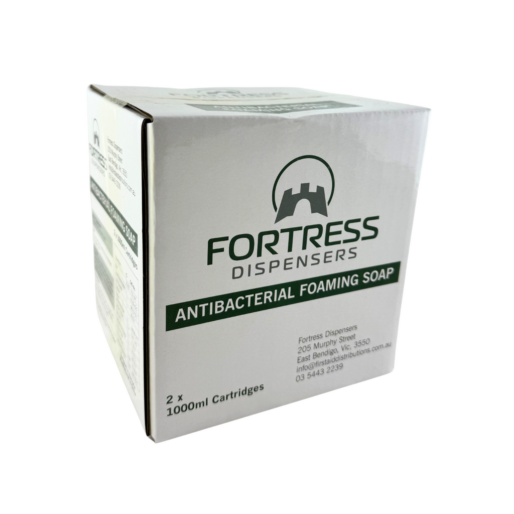 Fortress Antibacterial Foaming Hand Soap 2 x 1 litre